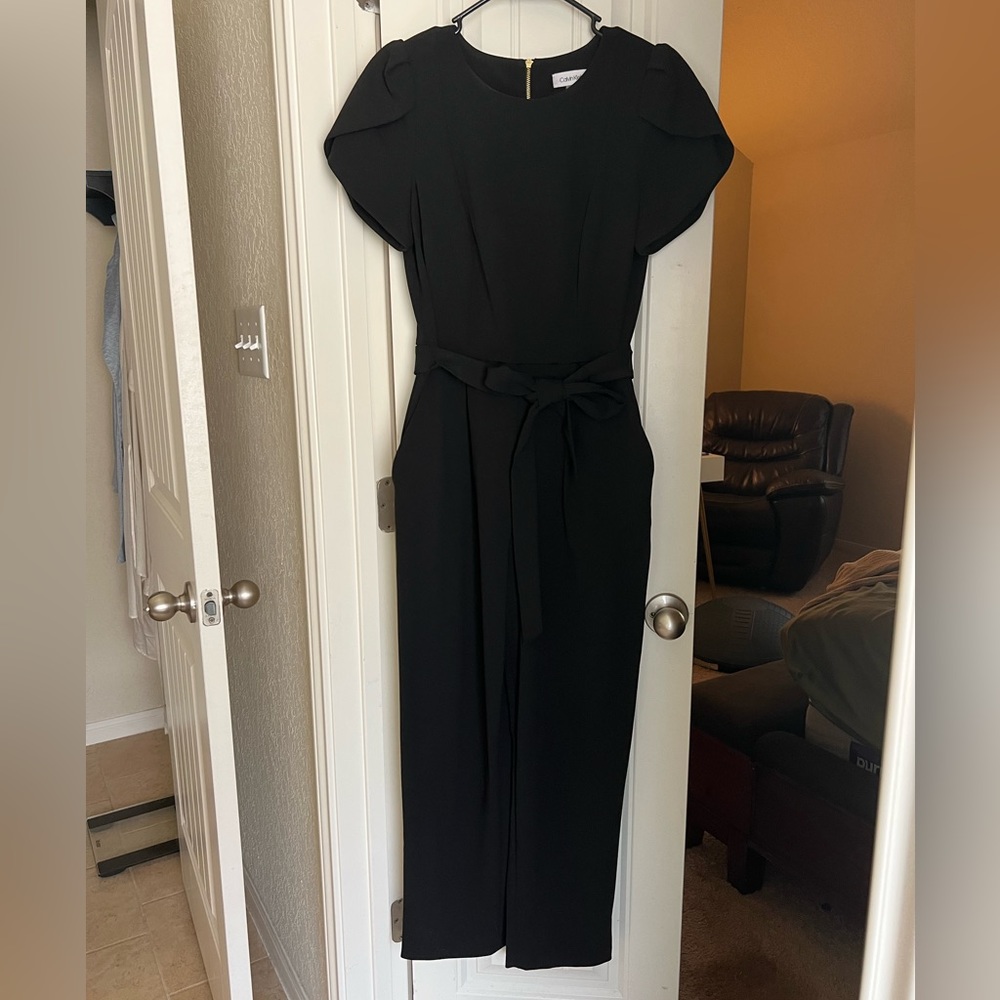 Calvin Klein Fancy Black Jumpsuit